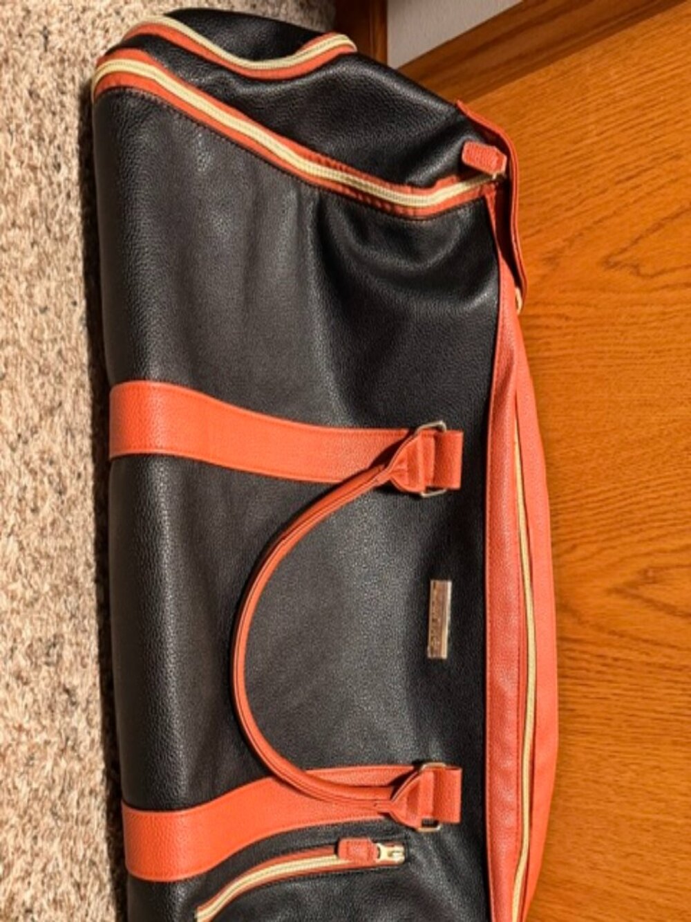 luhxe carry on bag black/brown
